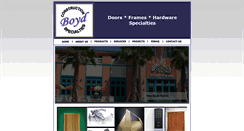 Desktop Screenshot of bcsdoors.com